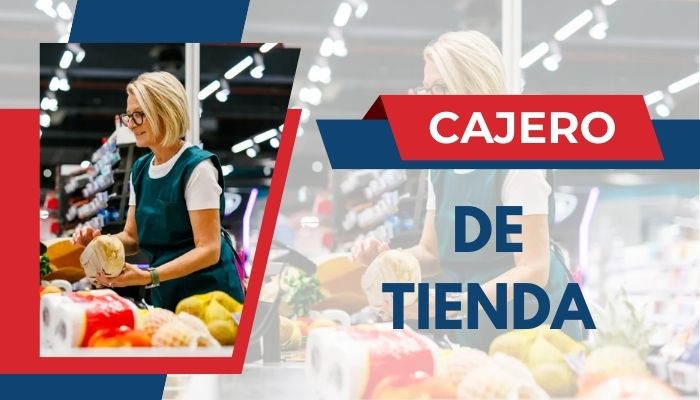 Cajero de tienda