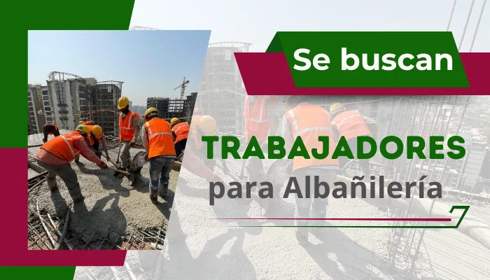 Se necesita Albañil en México