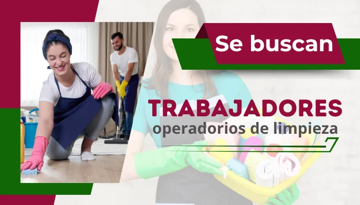 Se buscan operarios de Limpieza en México